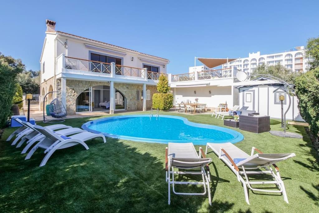 Moderne Villa, Pool+Meerblick,Schnelles Wifi,Klima Calas de Mallorca Buitenkant foto