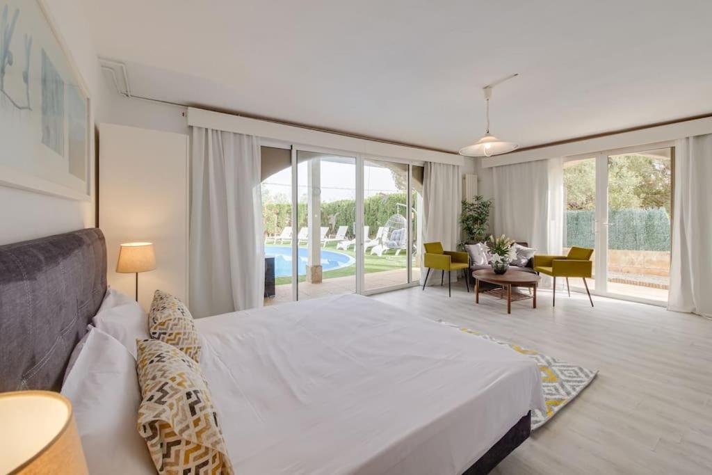 Moderne Villa, Pool+Meerblick,Schnelles Wifi,Klima Calas de Mallorca Buitenkant foto