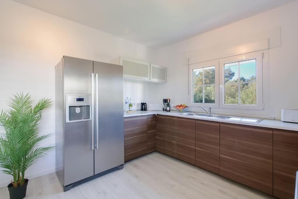 Moderne Villa, Pool+Meerblick,Schnelles Wifi,Klima Calas de Mallorca Buitenkant foto