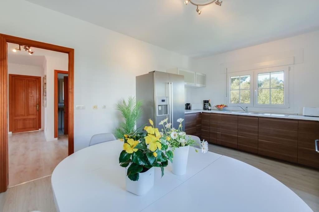 Moderne Villa, Pool+Meerblick,Schnelles Wifi,Klima Calas de Mallorca Buitenkant foto
